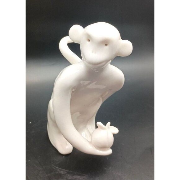 Nancy Walker Studios Year of the Monkey Porcelain Figurine - Picture 1 of 11
